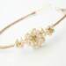 Wedding Gold Vintage Brooch Style Side Tiara Ivory Pearl Gold Diamante Wedding Headband Bridesmaid Headdress Bridesmaid Hair Accessories