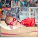 Newborn Superhero CAPE and MASK set - Reversible Personalized Photography Prop for Infant and Baby