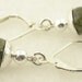 Green Garnet Lever Back Sterling Silver Earrings 02