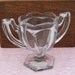 Vintage Chippendale Handled Bowl, Chippendale Art Deco Glass, 1910-1930s Vintage, UK Seller