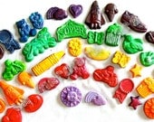 Rainbow crayons. 8 x 10 print. Children's room decor.