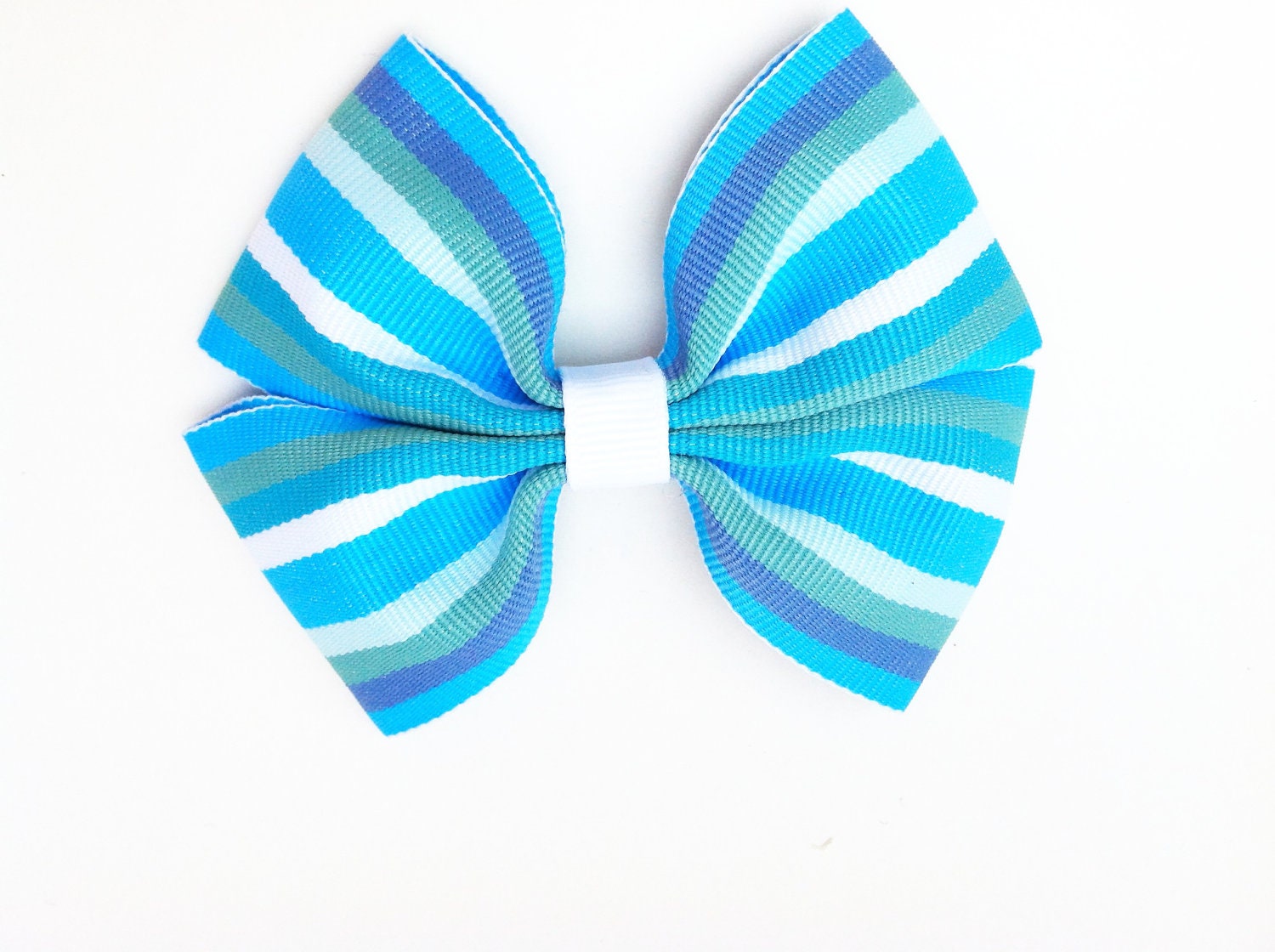 Turquoise Hair Bow with clip