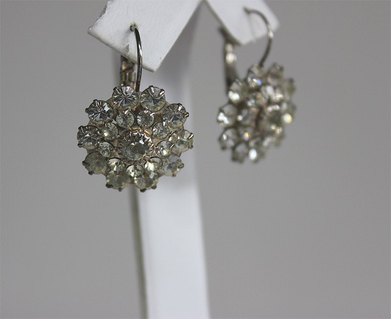 Rhinestone Vintage Earrings