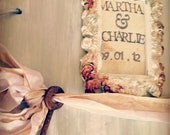 Guest Book Wedding Guest book Alternative Guestbook Vintage Shabby Chic
