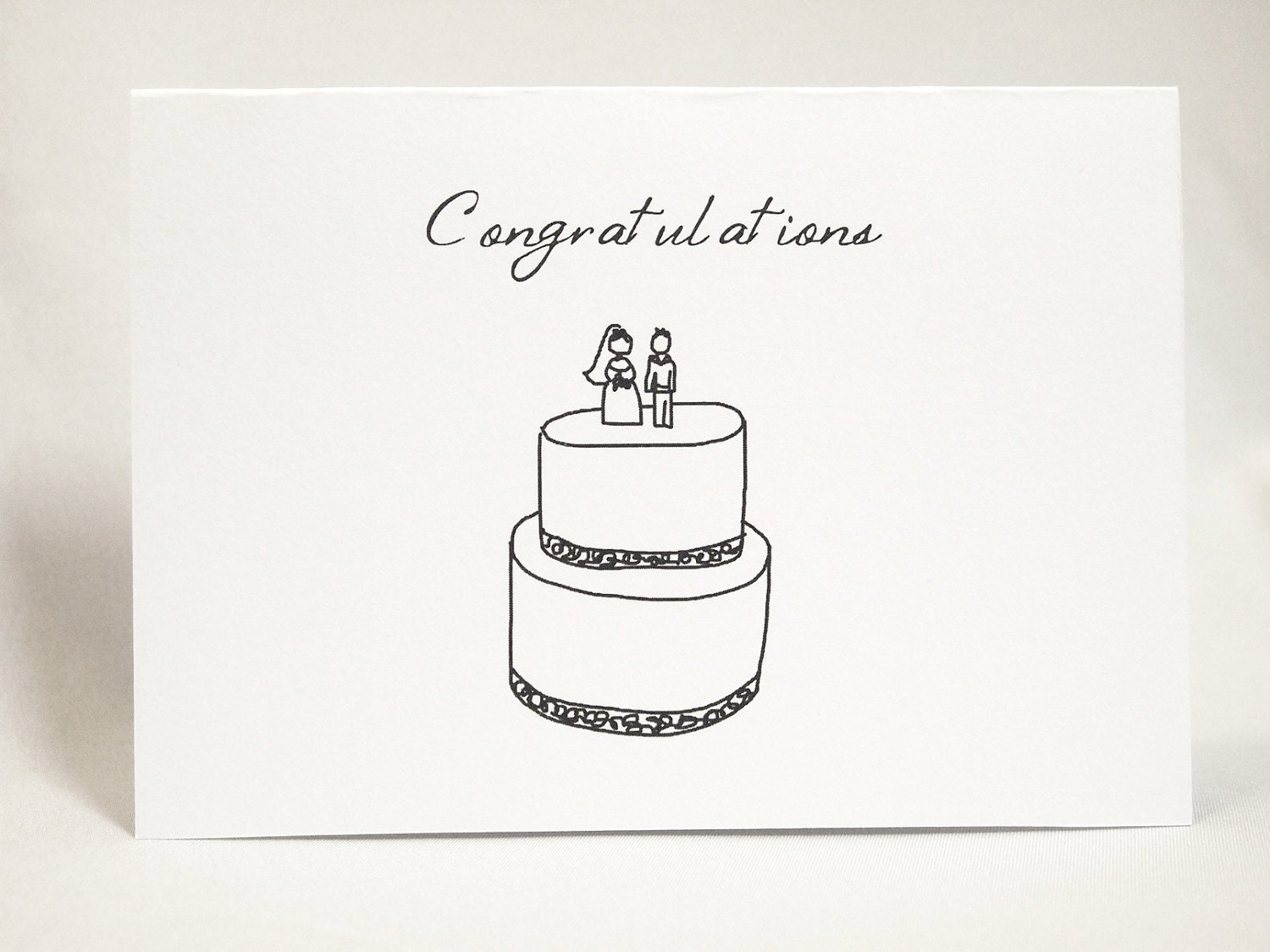 Wedding Congratulations Card
