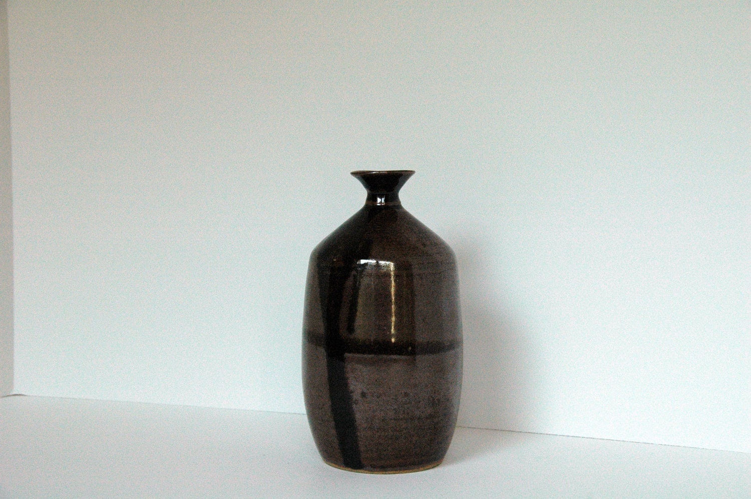 Large Temaku Glazed Bottle