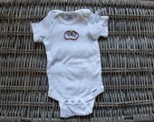 Heirloom Tomato Onesie - Hand Embroidered