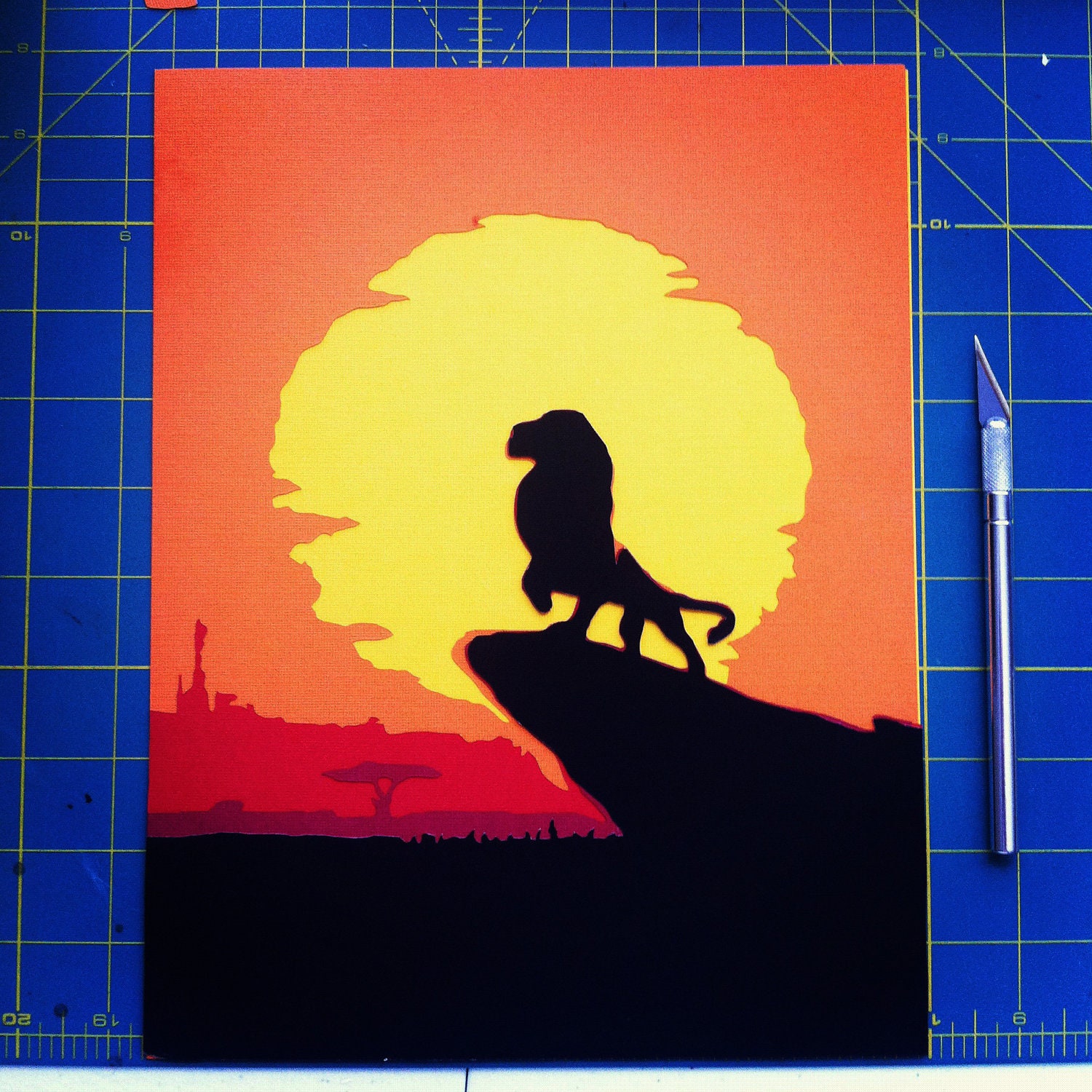 Lion King - Simba Topography
