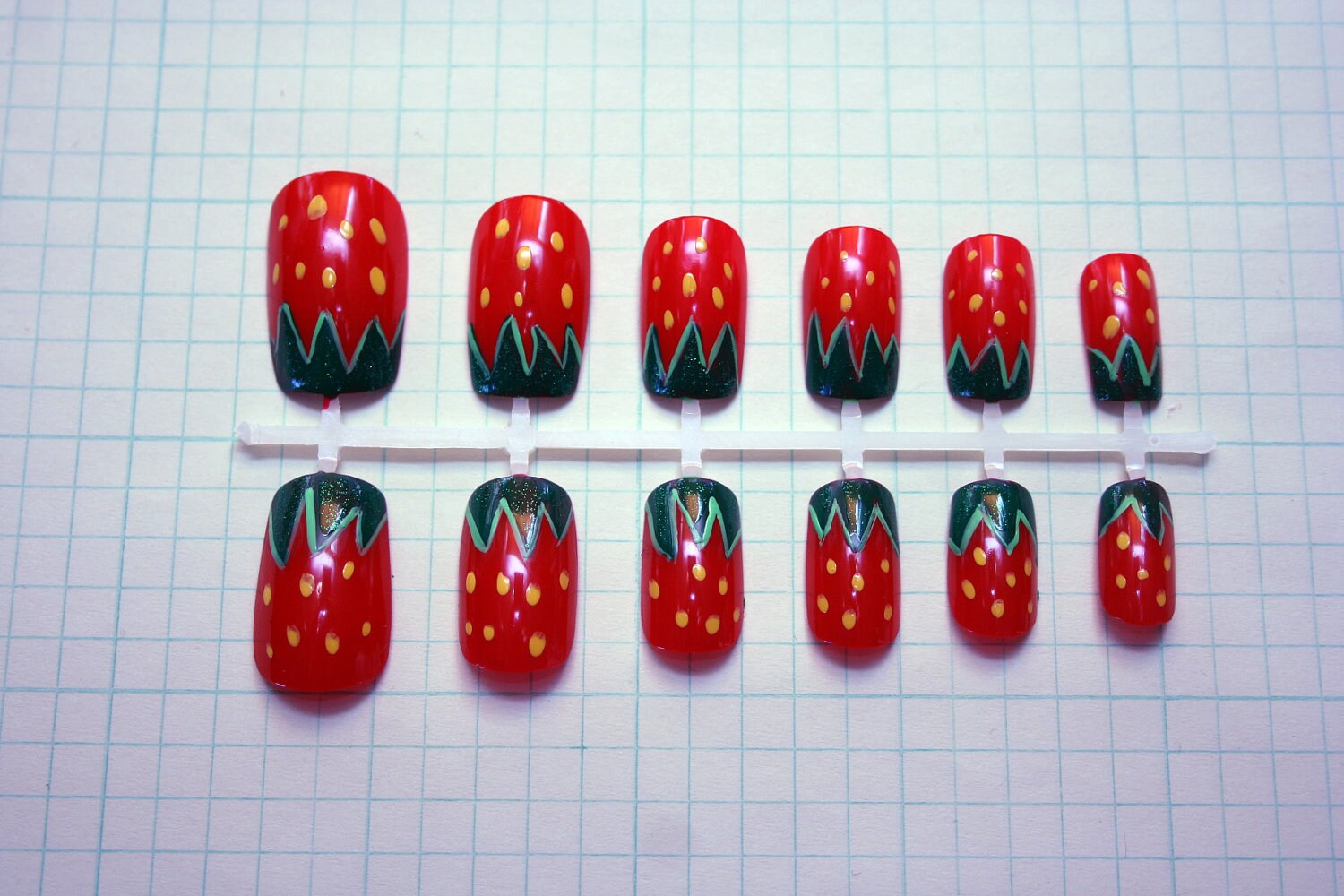 Strawberry Nail Art