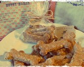 Gourmet Peanut Butter and Banana Dog Treats from Barky Bites Bakery