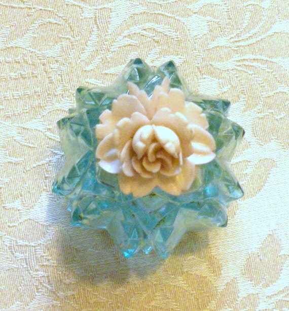 Vintage perfume bottle, via Etsy: RosePetalResources