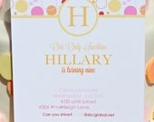 Printable Invitations- You Are My Sunshine Party by Bloom