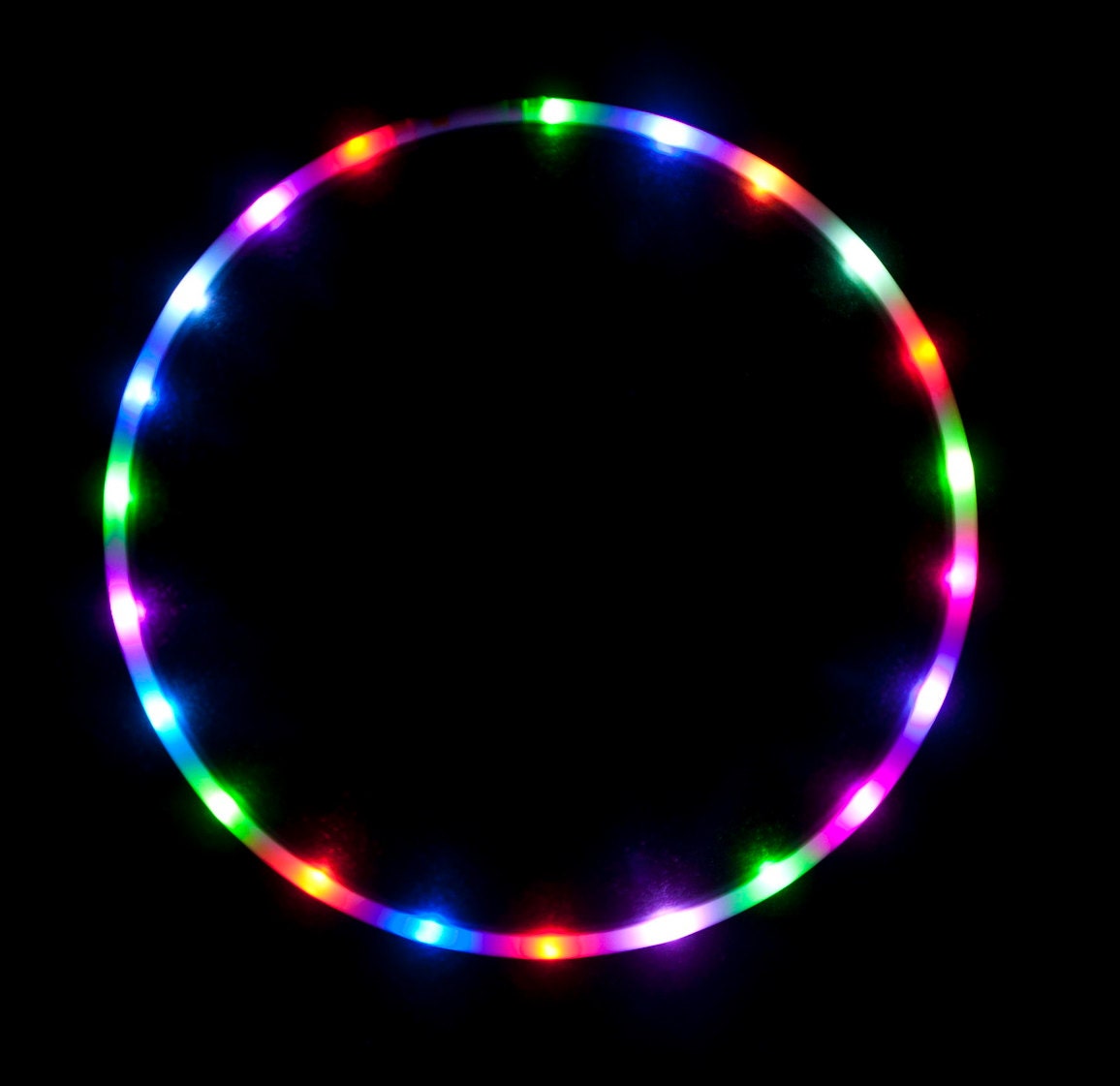 FREE SHIPPING  - Color Changing LED Hula Hoop - Cotton Candy Rainbow