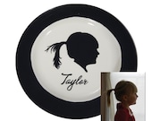 Custom Silhouette Plate