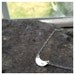 Crescent Moon Initial Necklace  - Sideways Moon Necklace  - All Sterling Silver - Everyday Jewelry