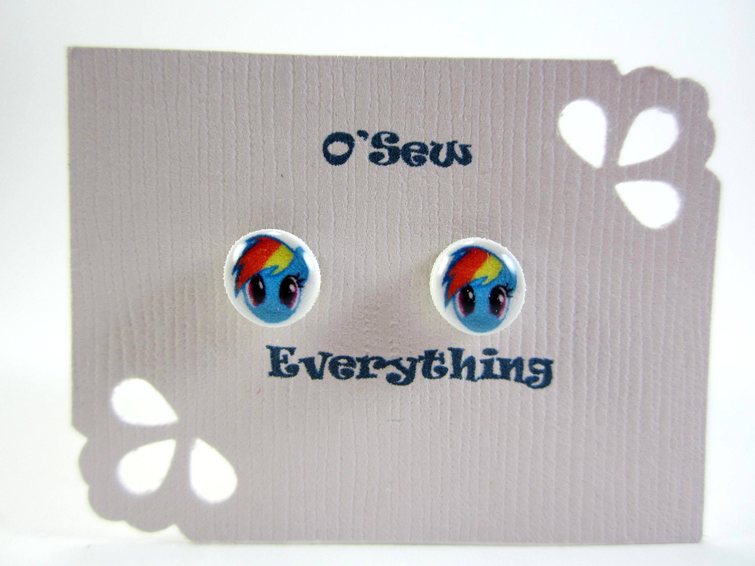 My Little Pony Earrings- Rainbow Dash