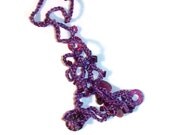 Positively Purple Long Necklace