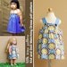 Payton Reversible Kid and Doll Matching Dress - PDF Pattern