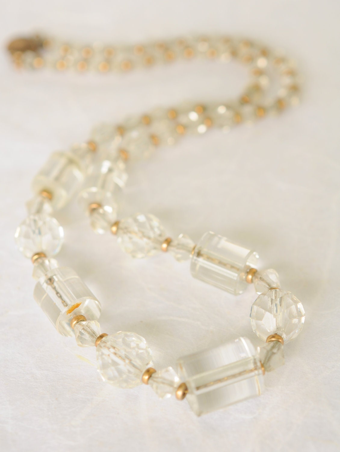 1930s vintage / Art deco beaded necklace // THE FAIR