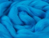 Merino Top for Felting and Spinning  64s-  2oz - Sky