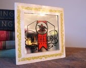 Vintage Michelob Beer Mirror Bar Sign