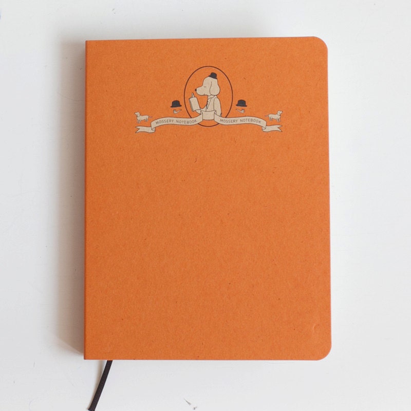 Mr Woof Line Lined Paper A5 Notebook