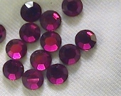 SALE Ruby 2028 Swarovski Elements Rhinestones, 20ss Hot Fix  36 pieces