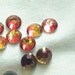 SALE Fire Opal 2028 Swarovski Elements Rhinestones, 16ss Hot Fix 64 pieces