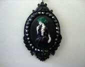 Victorian Gothic skeleton necklace