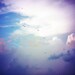 Sunset Sky with Birds Flying Pink Blue Pastel Purple Clouds Beautiful Fine Art Photography -  5 x 7