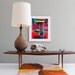 Vintage Mid-Century Slat Bench / Coffee Table Danish Modern Design