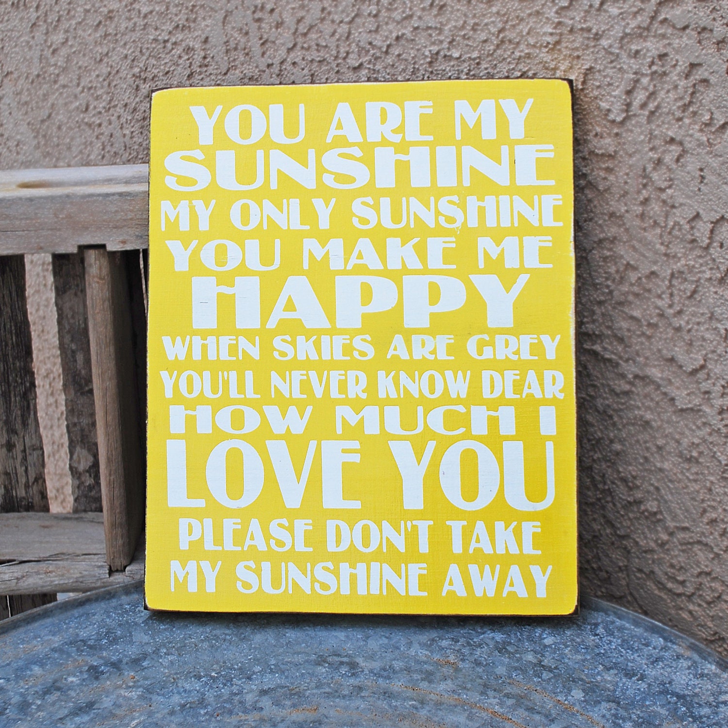 You Are My Sunshine Sign - 9x11"