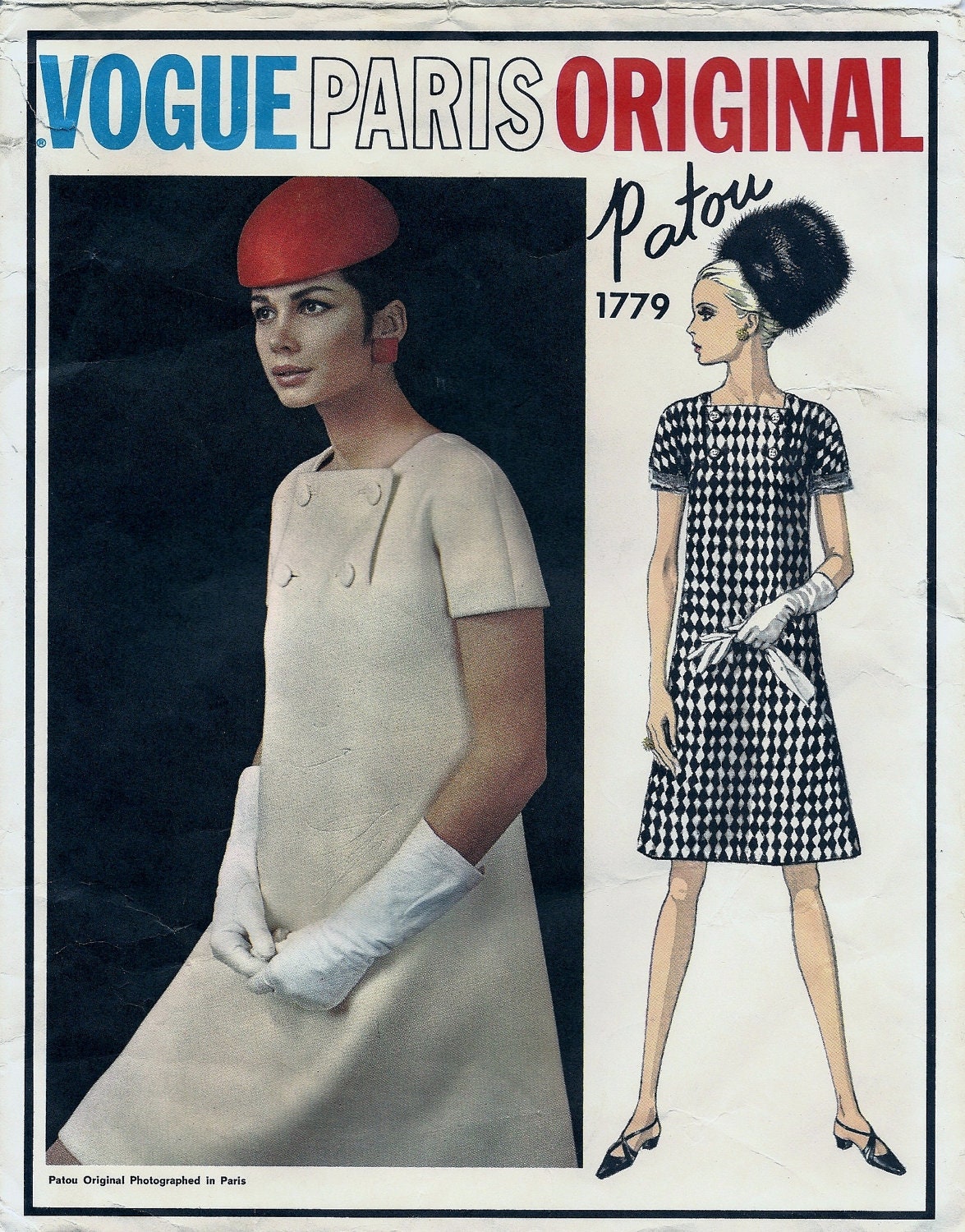 Black Friday SALEBlack Friday SALEBLACK FRIDAY SALE Vogue Paris Original 1779 - Patou - Size 14