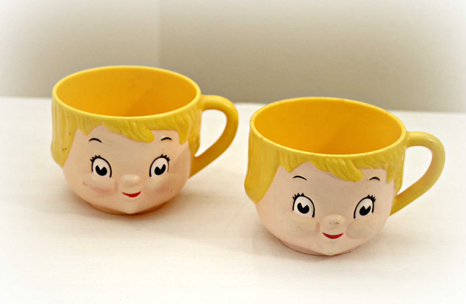 Vintage Campbell's Kids Soup Mugs