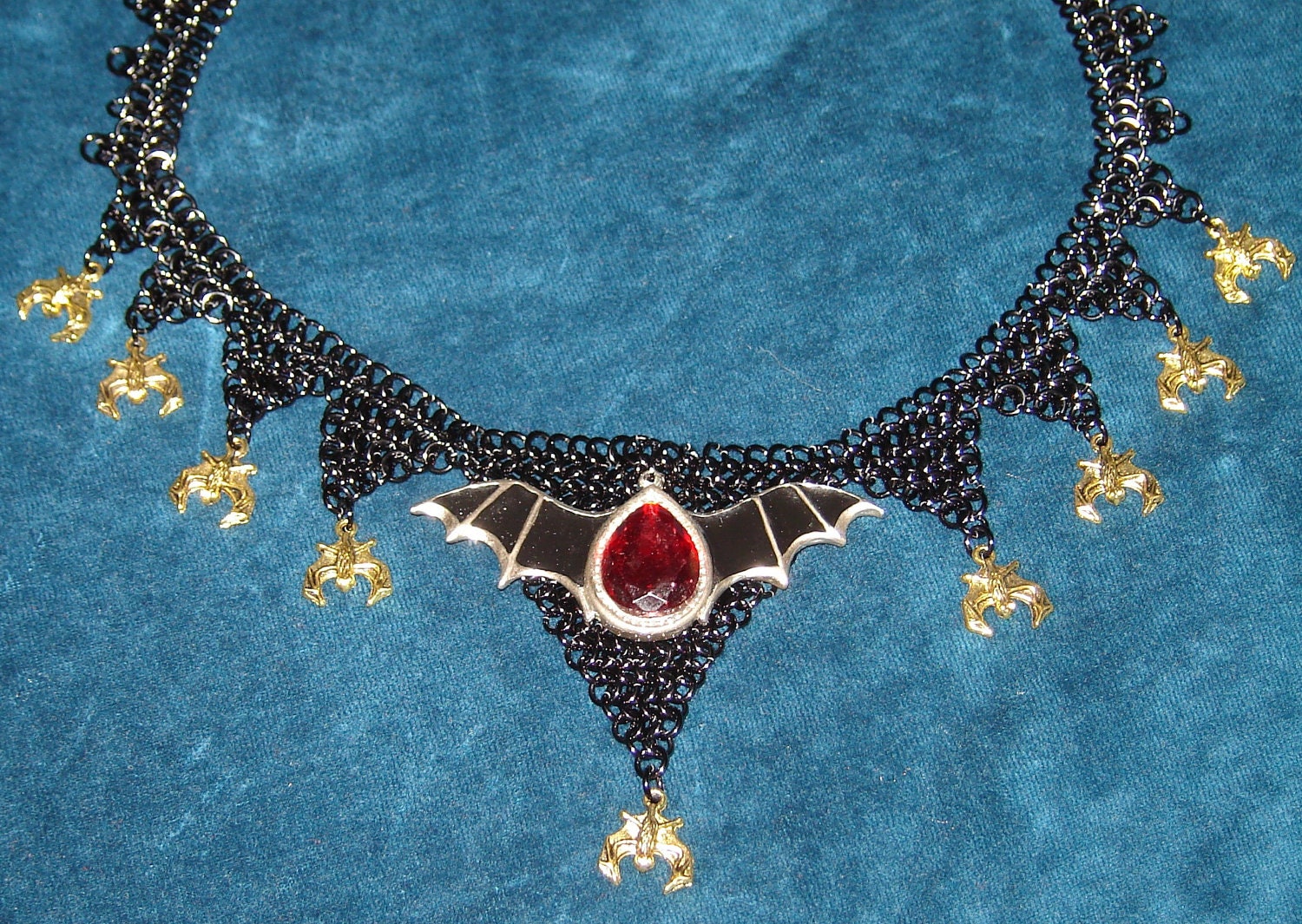 Bat Colony Necklace
