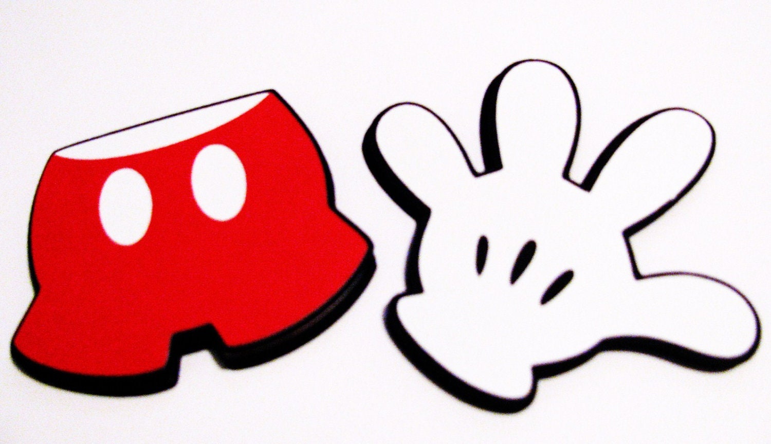 mickey mouse glove clip art - photo #9