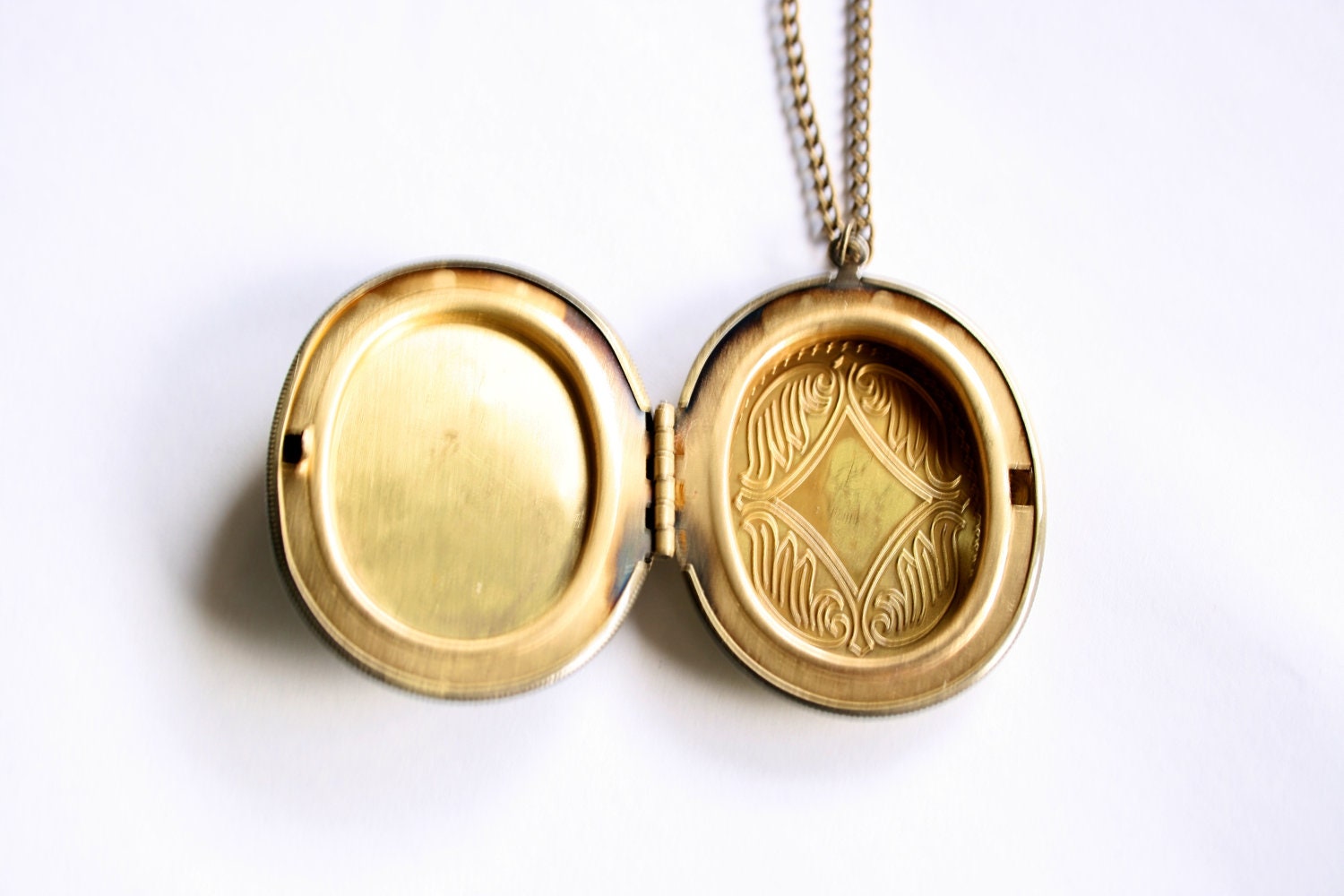 Peacock Gem Locket