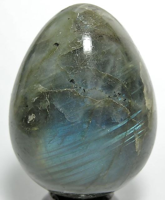 Labradorite Spectrolite Brilliant Schiller Large Polished Stone Egg