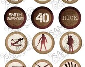 Apocalypse Survivor Party Cupcake Wrappers & Toppers for the Walking Dead Il_170x135