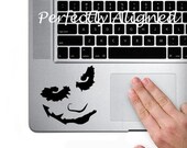 Vinyl Decal - Joker Inspired Batman Decal for Macbook trackpad