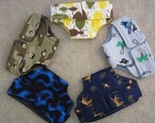 Doll Diaper Set - Boy Set of 5 - Size Large