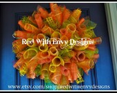 Fall Wreath, Fall, Wreath, Spiral Wreath, Fall Spiral Wreath, Fall Decor, Fall Decoration, Thanksgiving Wreath, Thanksgiving