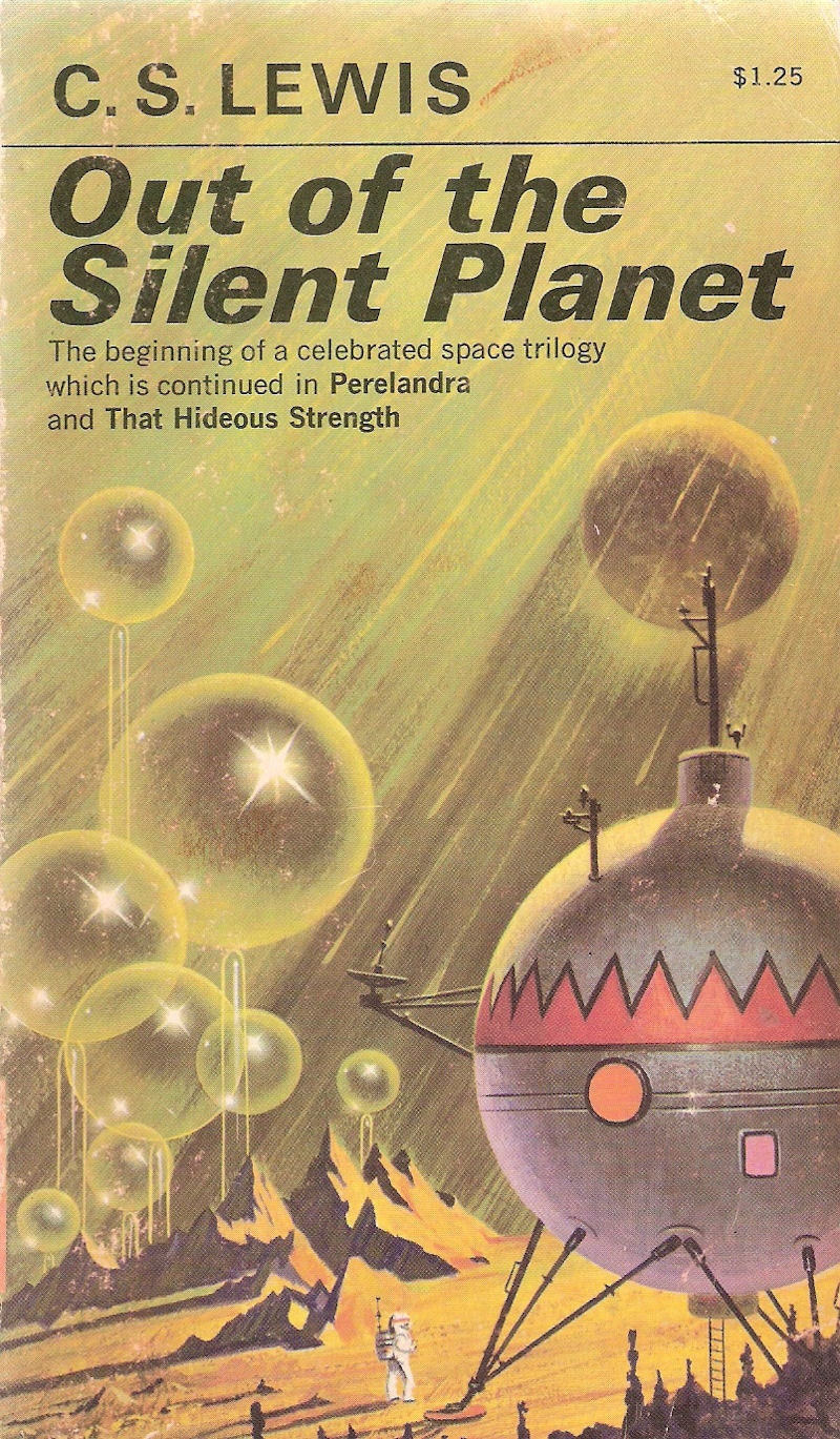 Out of the Silent Planet by C.S. Lewis 1972 PB - enchantedbookroom