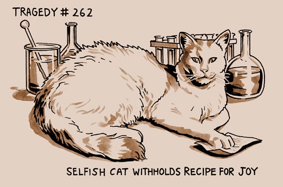 Tragedy 262: Selfish Cat