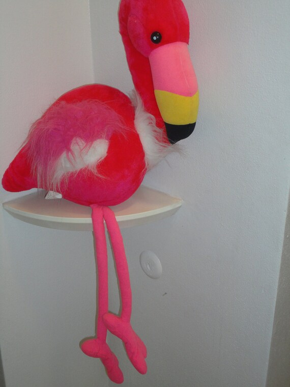 Giant Huge PINK FLAMINGO Plush Stuffed Animal Jumbo 3 1/2 feet Tall Look Florida Bird