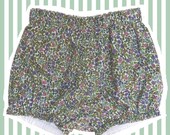 Liberty Print Baby Bloomers/ Diaper Covers