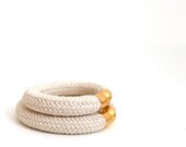rope bracelet   ( l o u a n n e )  two pieces