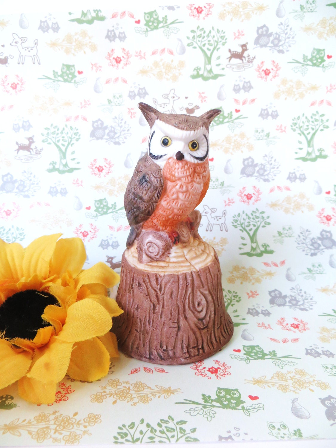 Enesco 1979 Owl Bell