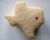 Heart of TEXAS Tea Cakes 1 Dozen
