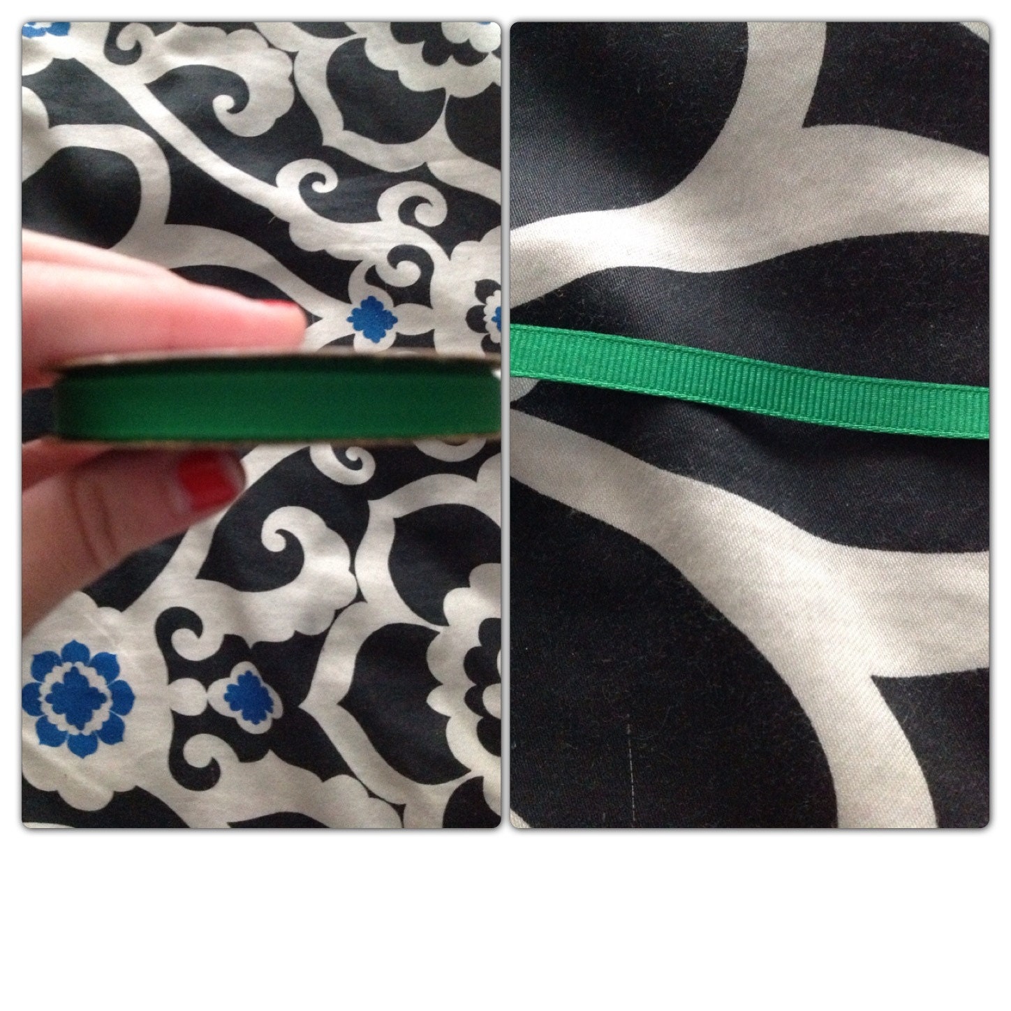Ribbon Pull Tab Bracelet- KELLY GREEN